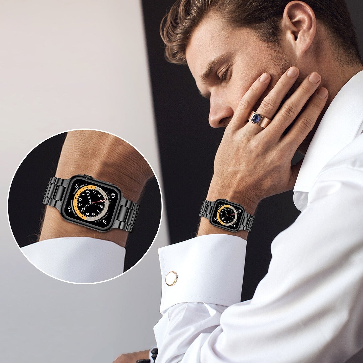 Ecce Solid Stainless Steel Band