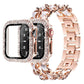 Carpe Luxury Steel Leather Band + Case
