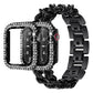 Carpe Luxury Steel Leather Band + Case
