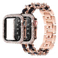 Carpe Luxury Steel Leather Band + Case