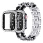 Carpe Luxury Steel Leather Band + Case